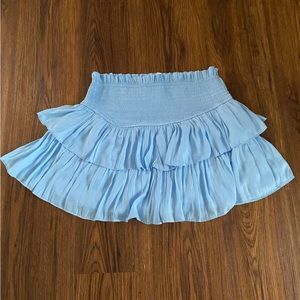 Preppy Baby blue skort